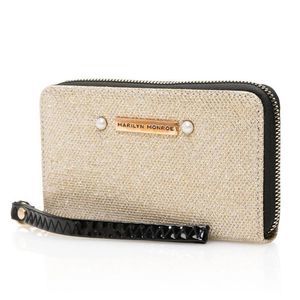 Marilyn Monroe Metal Detail Medium Size Wallet